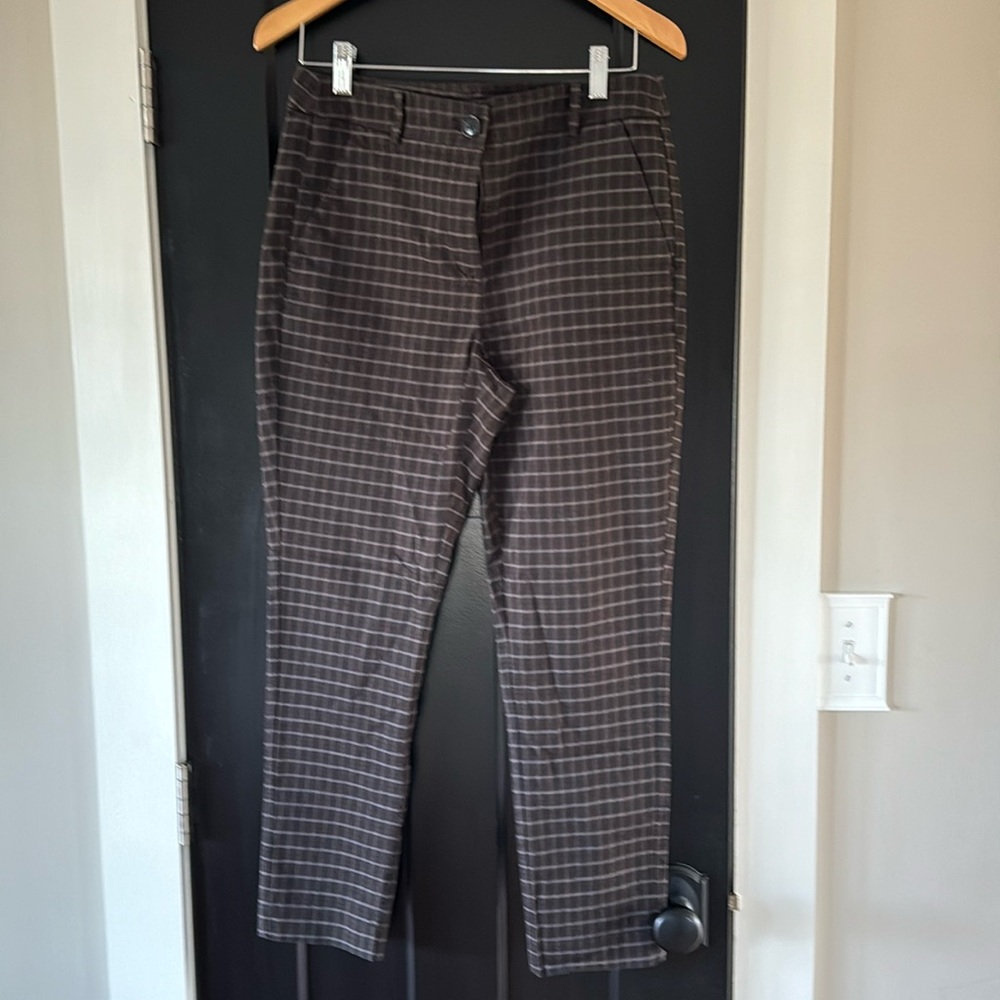 LOFT high waist curvy skinny dress pants.